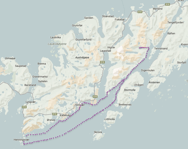mapa trollfjord groups